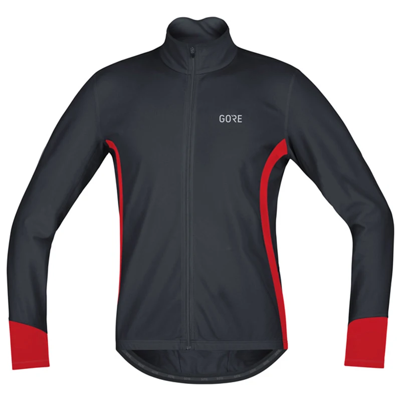 Men Warm Top Jersey Winter Thermal Fleece Team GORE Long Sleeve Jersey Racing Cycling Riding Jacket Clothes Bike Maillot
