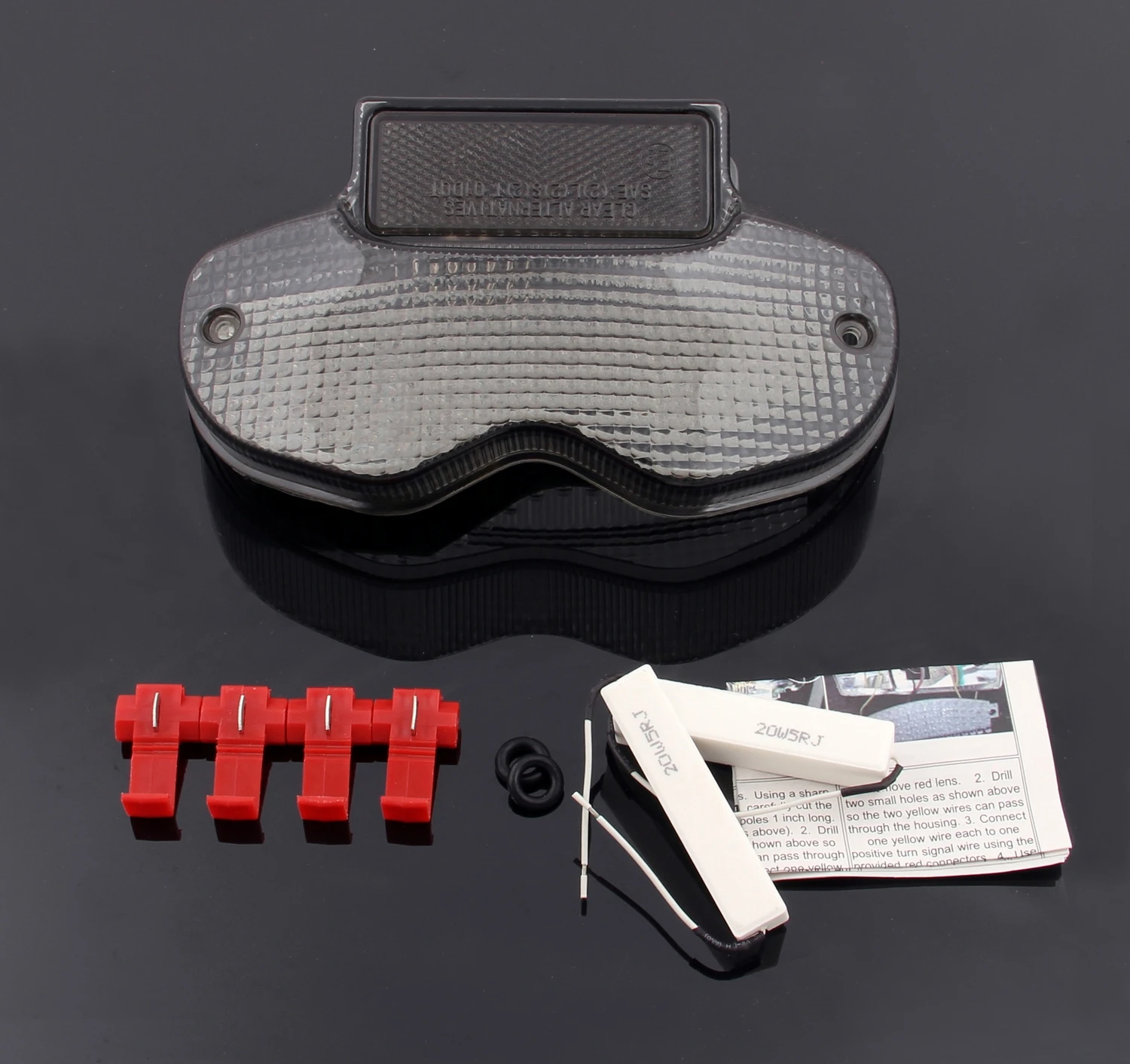 Areyourshop для Suzuki Bandit 600 2000-2005 Bandit 1200 светодиодный задний фонарь интегрированные поворотники мотоциклетные части освещения
