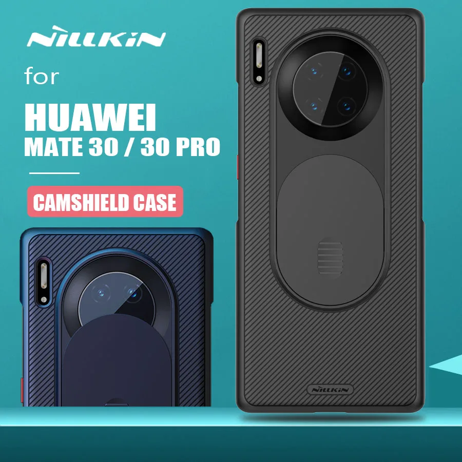 Чехол для huawei mate 30 Pro, чехол Nillkin Camshield, чехол для ПК, защитная крышка для камеры, задняя крышка для huawei mate 30 Pro, чехол для телефона