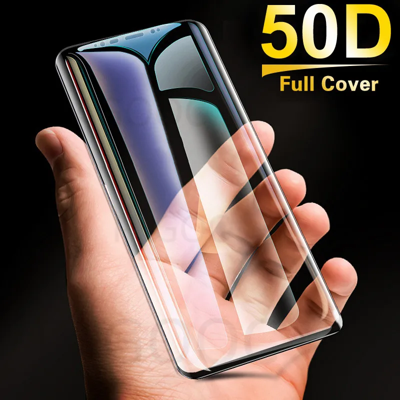 50D закругленные края Защитное стекло для samsung Galaxy Note 8 9 S7 S6 Edge S8 S9 Plus закаленное защитное стекло для экрана Защитная пленка