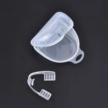 

New Silicone Anti Snoring Bruxism Mouth Guard Sleep Mouthguard Splint Clenching Protector Boxing Sports Teeth Protector