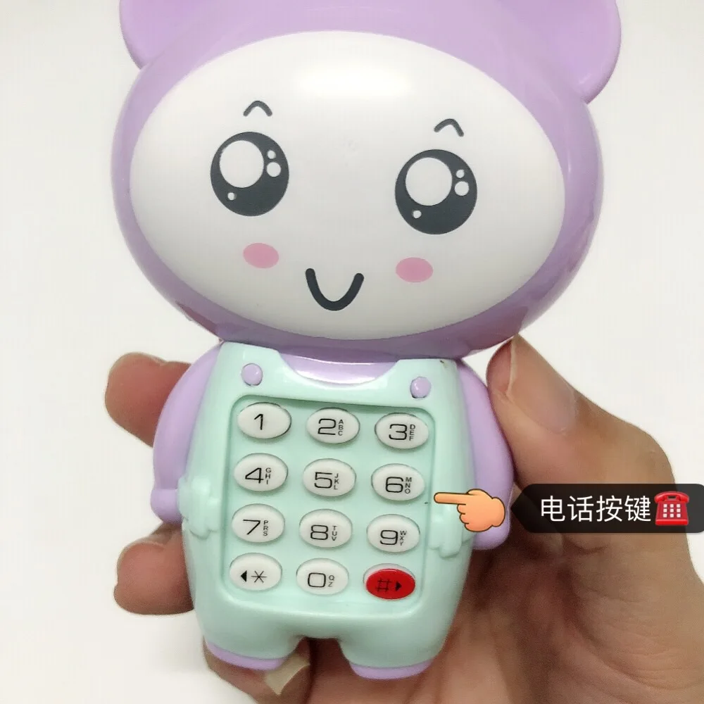 1291 стиль дренаж продукта Adorkable с рисунками мультипликационных героев, История мобильного телефона светильник в комплекте светильник музыкальный мобиль Телефон Четыре Цвет