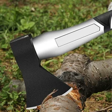 DTBD hache en bois en acier au carbone Axe tactique Tomahawk armée chasse en plein air Camping survie machette haches outils à main hache de hachette