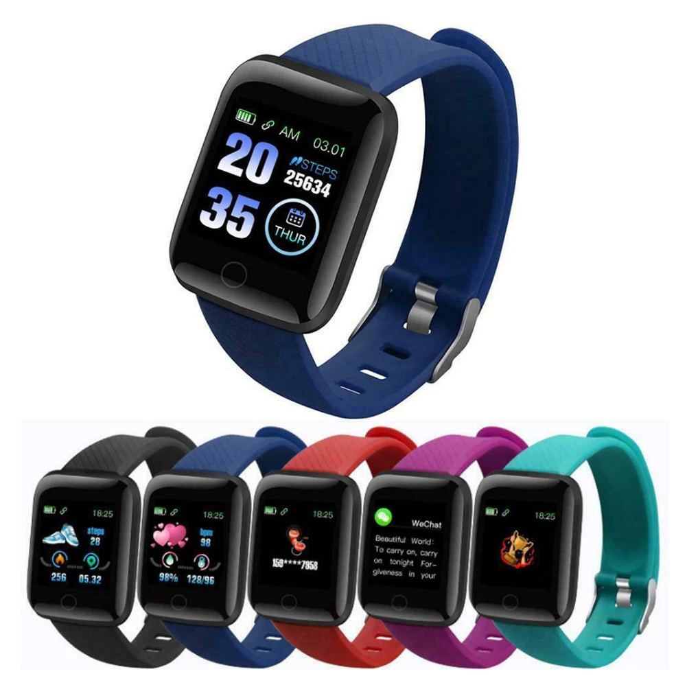 

5 Colors Screen Smart Wristband Heart Rate Monitor Fitness Activity Tracker Smart Band Blood Pressure Music Remote Control