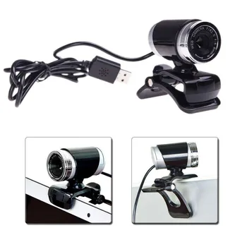 

USB Webcam Computer Laptop Built-in Microphone Manual Focus Webcam for Online Meeting Video Chat