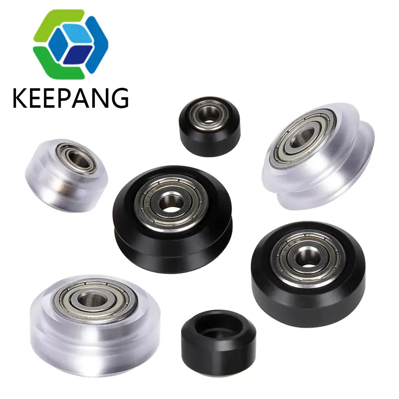 10PCS POM Plastic Wheel Bearing Pulley Small Big V-Slot Models 625ZZ 625RS MR105zz Idler Gear For 3D Printer Parts Openbuilds image 5