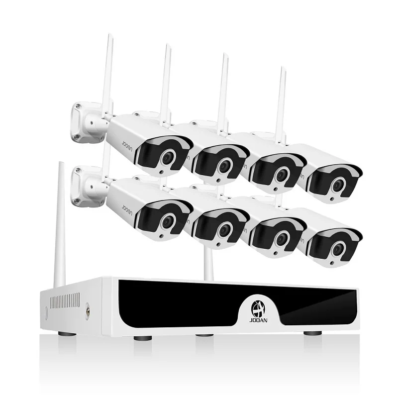 8NVR 8 White Camera Ip-камера, Wifi камера, набор, домашняя система видеонаблюдения, 2МП, 8CH NVR, IP IR-CUT, уличная камера видеонаблюдения, комплект, беспроводная система безопасности - Цвет: 8NVR 8 White Camera