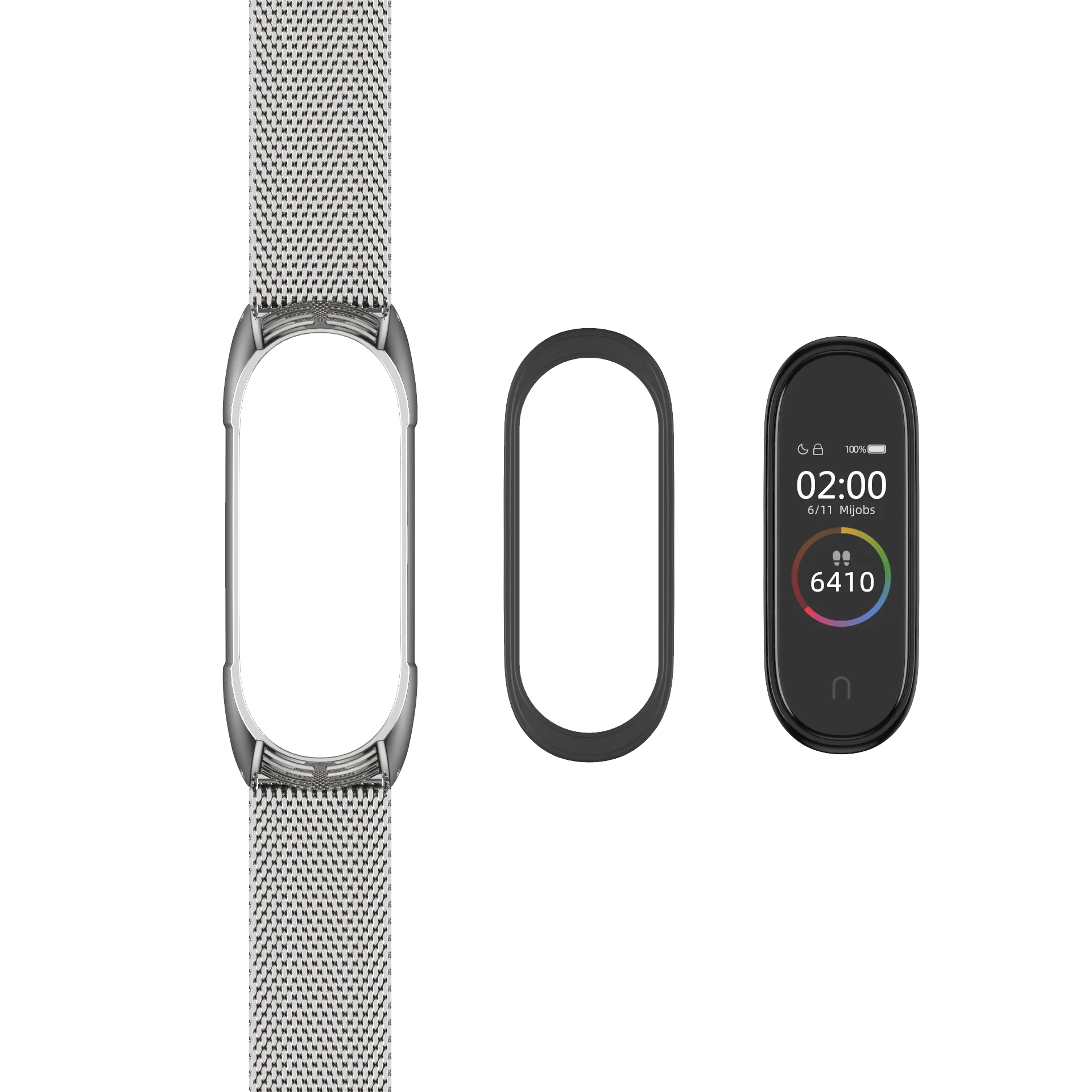 Браслет mi jobs mi Band 3 4 Металлический Безвинтовой браслет из нержавеющей стали для Xiaomi mi Band 4 3 браслет mi band 4 3 браслеты