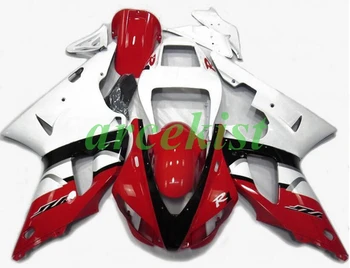 

4 Free Gifts New ABS Motorcycle Full Fairings Kit Fit For YAMAHA YZF R1 1998 1999 98 99 bodywork set Red white