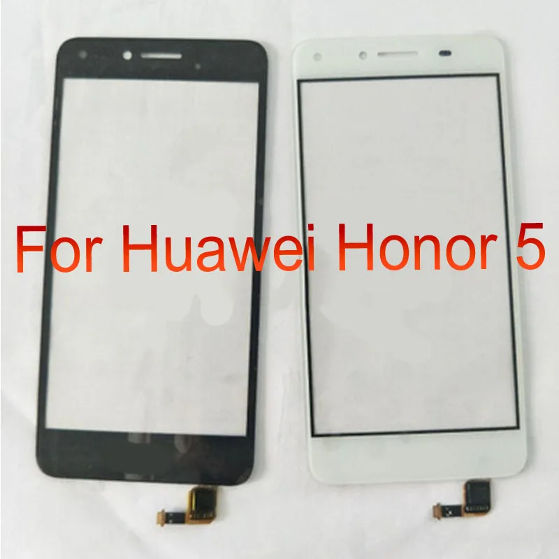 Для huawei Honor 5 Сенсорная панель экран дигитайзер стекло сенсор сенсорный экран сенсорная панель с шлейфом Замена Honor5