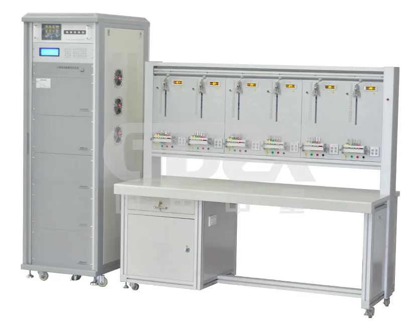 Three Phase Energy Meter Test In Groups Multimeter Test Bench