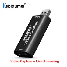 4K 1080P scatola di registrazione del gioco con scheda di acquisizione Video USB 2.0 compatibile HDMI per Computer Youtube OBS ecc. Trasmissione in Streaming Live