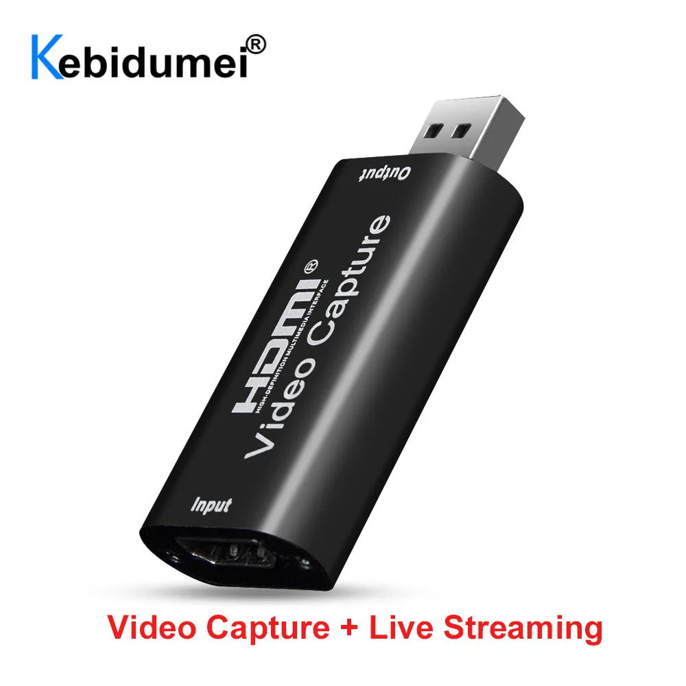 Мини 4K 1080P HDMI к USB 2 0 Видео Запись карты игры коробка для компьютера Youtube OBS и т. Д.