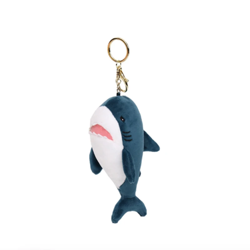 Около 15 см чучела Акула океан плюшевые игрушки с брелок на подарок плюшевые игрушки