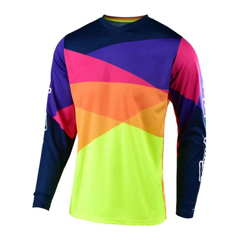 Seven moto cross jersey горные camiseta ropa mtb с длинным рукавом moto Jersey горный велосипед dh рубашка mx moto rcycle одежда - Цвет: Бежевый