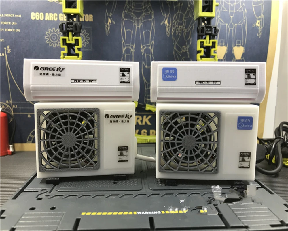 Модель кондиционера для тамии 1:14 трейлера трактора R620 beenz 3363 MAN tgx