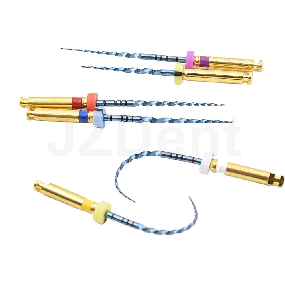 Dental Niti Super Blue Rotary Heat Activated Endodontic Canal Root Files 31mm SX-F3 Dentistry Tools Engine Use Files 3