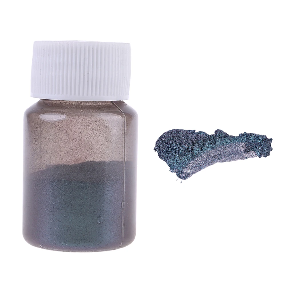 Color-17 24 цвета, перламутровый порошок слюды, сделай сам, рукоделие, искусство красоты ногтей, мыло, эпоксидный пигмент - Цвет: Color-17