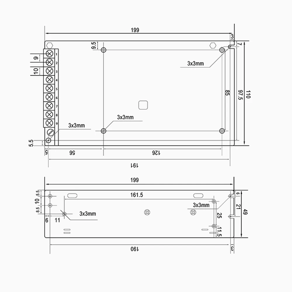 3D блок питания принтера 12V 20A 250W 110V 220V к DC 12V 24V 15A 20A 30A 360W CCTV/led полосы питания адаптер