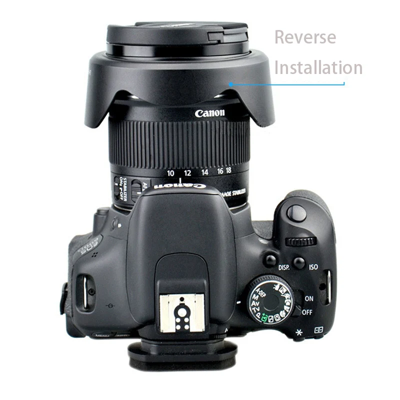 EW60CII EW-63C EW-73B EW-73C EW-73D EW-77B EW-78D Камера бленда объектива для Canon Камера объектив Профессиональный лотоса Камера аксессуары