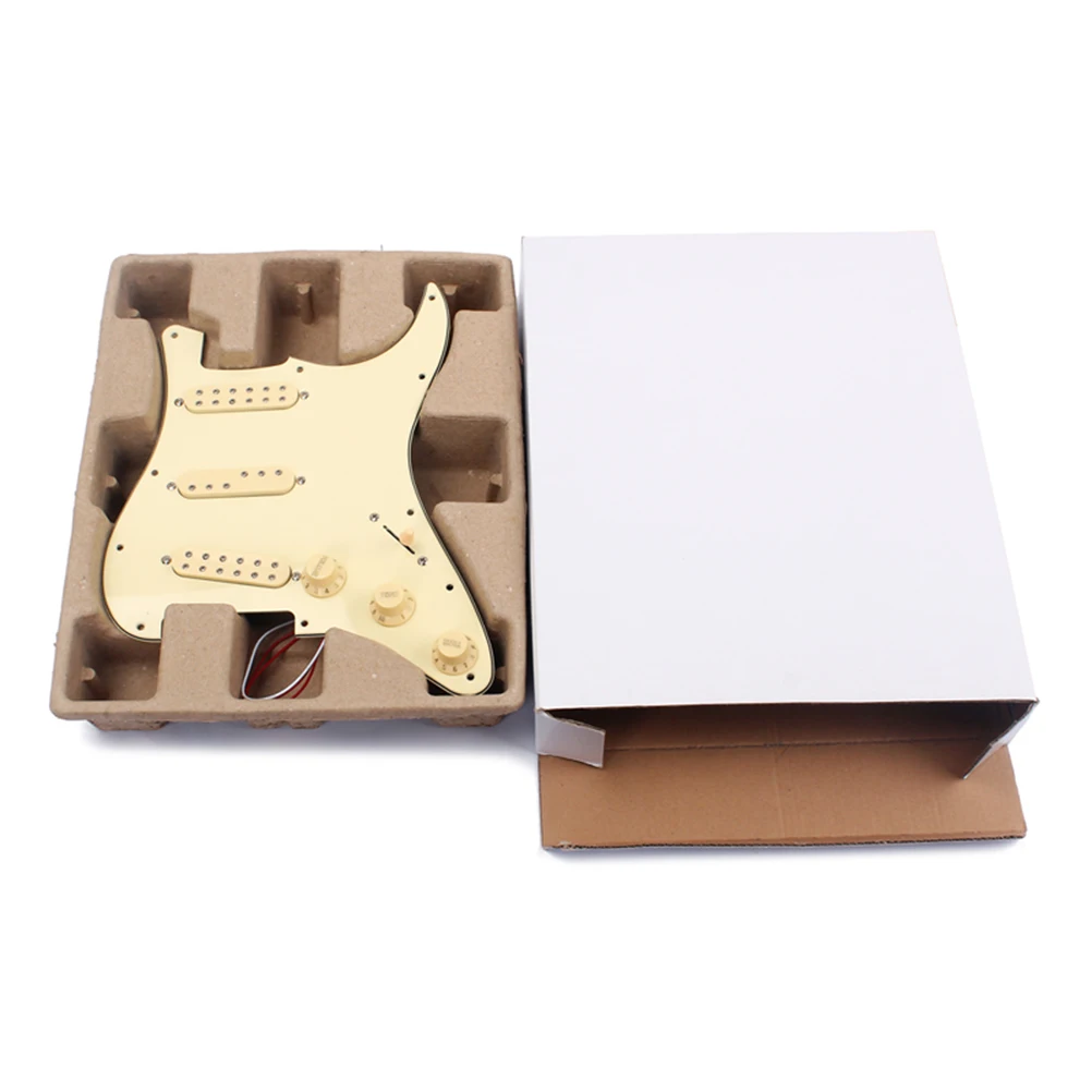 Аксессуары для гитары SSS Loaded 3 Ply Prewired прочные ручки управления Pickguard звукосниматели набор для музыкального инструмента Гитара Бас