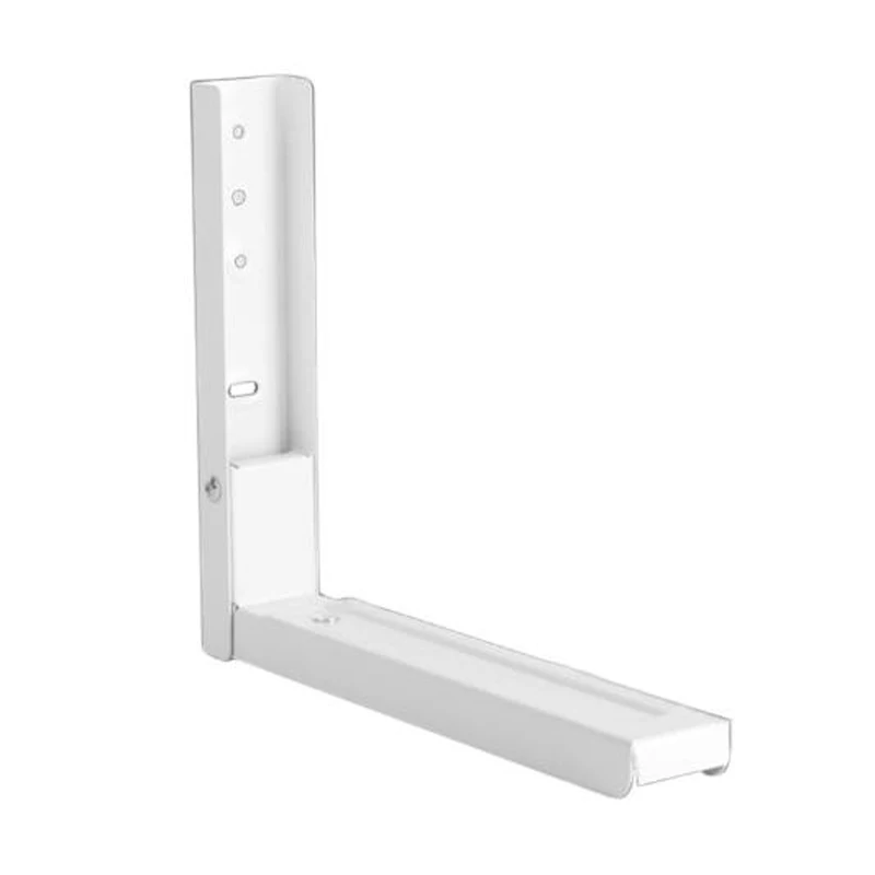

2x White Stainless Steel Microwave Oven Multi Function Adjustable Bracket Stand