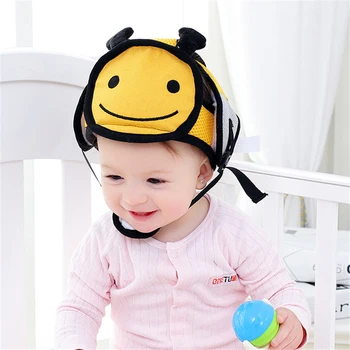 

Home Baby Safety Helmet Head Protection Child Adjustable Soft Cap 6M-6T