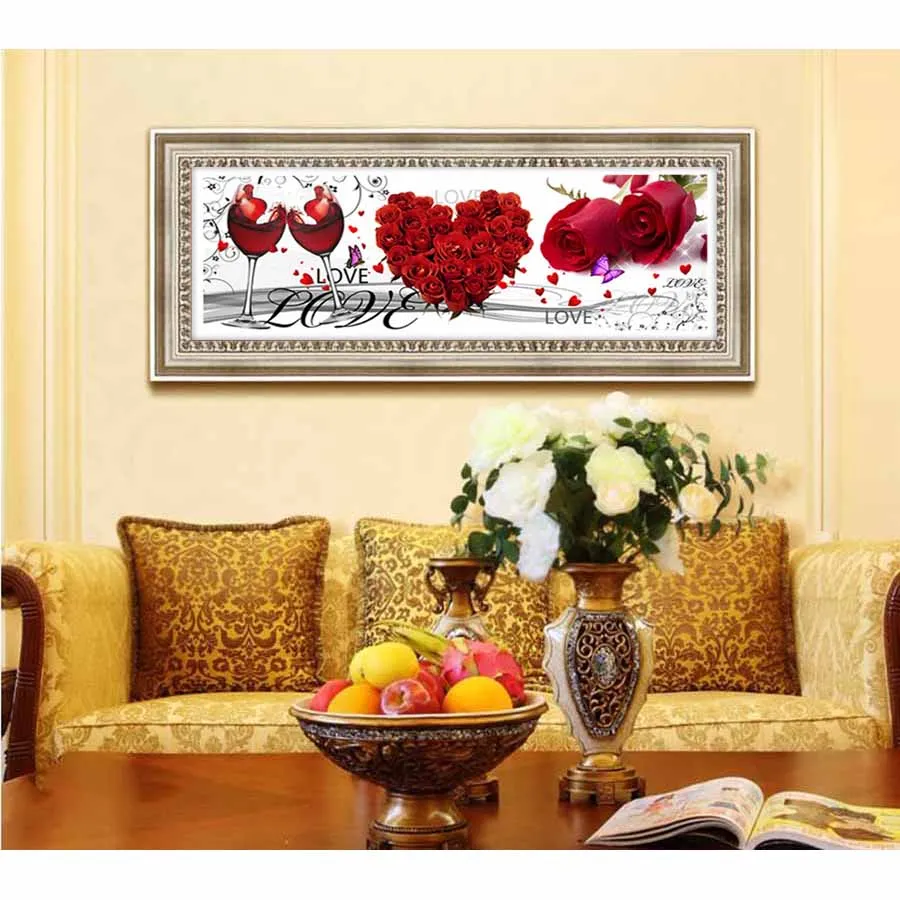 

5D Diamond Painting love Rose DIY Diamond Embroidery Painting
