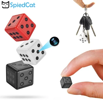 

HD 1080P Mini Cam Night Vision Action DV Sport Video Voice Recorder Dice Keychain Motorcycle Micro Camera Support TF card