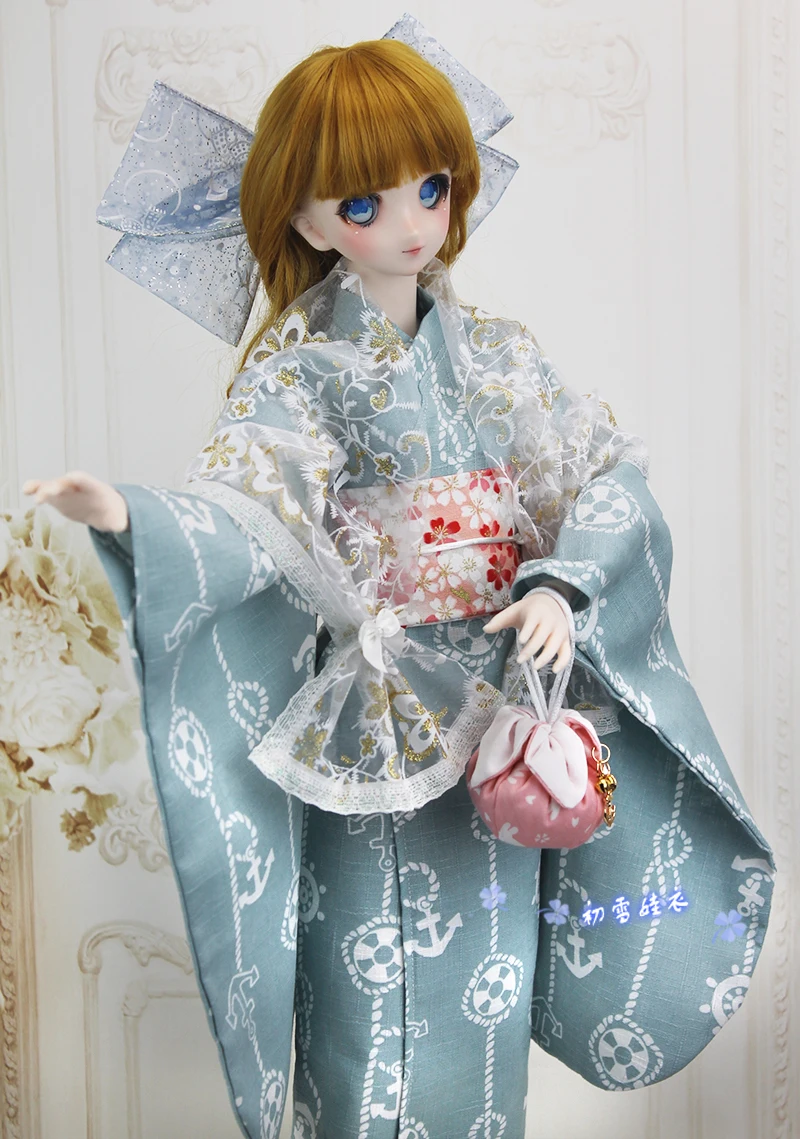 Estartek под заказ 1/4 1/3 Японское море Бриз кимоно для BJD SD кукла Фигурка Sence DIY