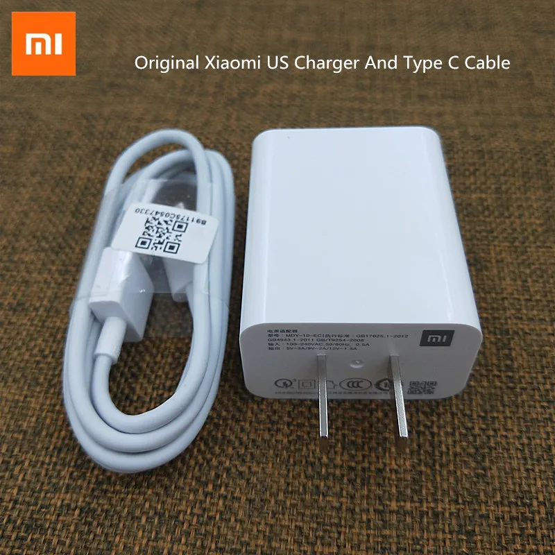 

Original Xiaomi 9se 9 USB Charger quick Wall adapter Fast Charge line Type-C Cable For Mi 9t CC9 A3 A2 A1 Redmi K20 note 7 pro