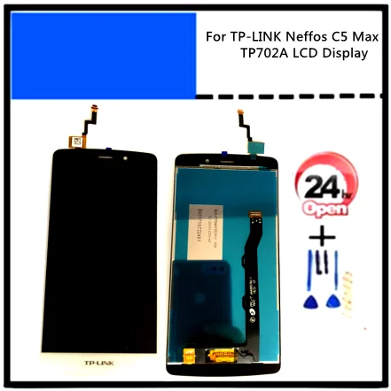For TP-LINK Neffos C5 Max TP702A TP702B TP702C TP702E LCD Display With Touch Screen Digitizer Assembly Free Shipping | Мобильные