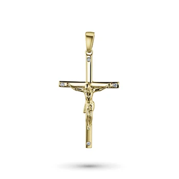 

Pendant made of yellow gold with diamond e0301pd04171200