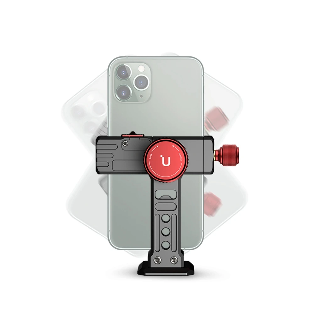 Ulanzi ST-14 Iron Man III Phone Clip Cold Shoe Universal Holder Bracket Quick Release Mount Mobile Vlog Expansion Accessories image_2