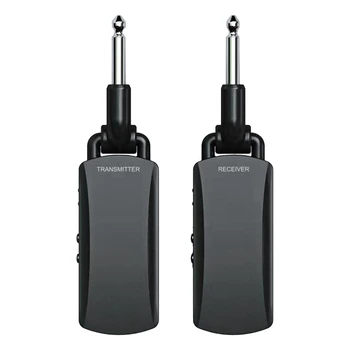 

Accessories 5.8GHz Rechargeable Transmitter Receiver Stage Performance 6.35mm USB 50M Audio Portable for Wireless Guitar System