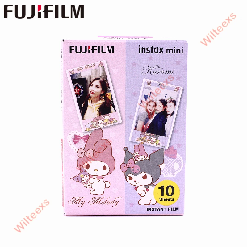 Melody Fujifilm 10 листов фильм монохромный Радуга макарун Микки Алиса для Fuji Instax Mini 7 8 9 50s 7s 90 25 поделиться SP-1 мгновенный - Цвет: Melody