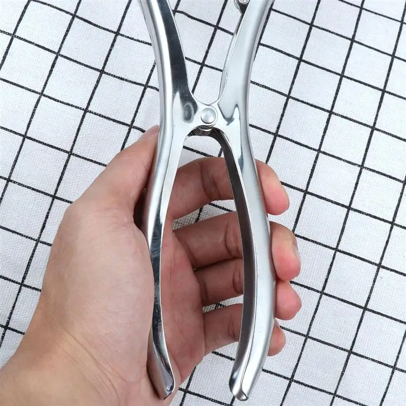 Stainless Steel Large BBQ Tong Multifunction Bread Clip Kitchen Food Serving Tongs For Barbecue Steak