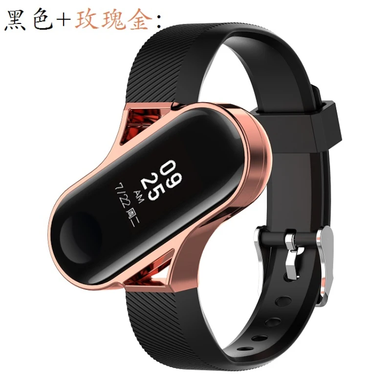 Спортивный ремешок mi Band 3 4 для Xiaomi mi Band 4 3 спортивный силиконовый+ металлический каркас Band 3 сменный смарт-браслет