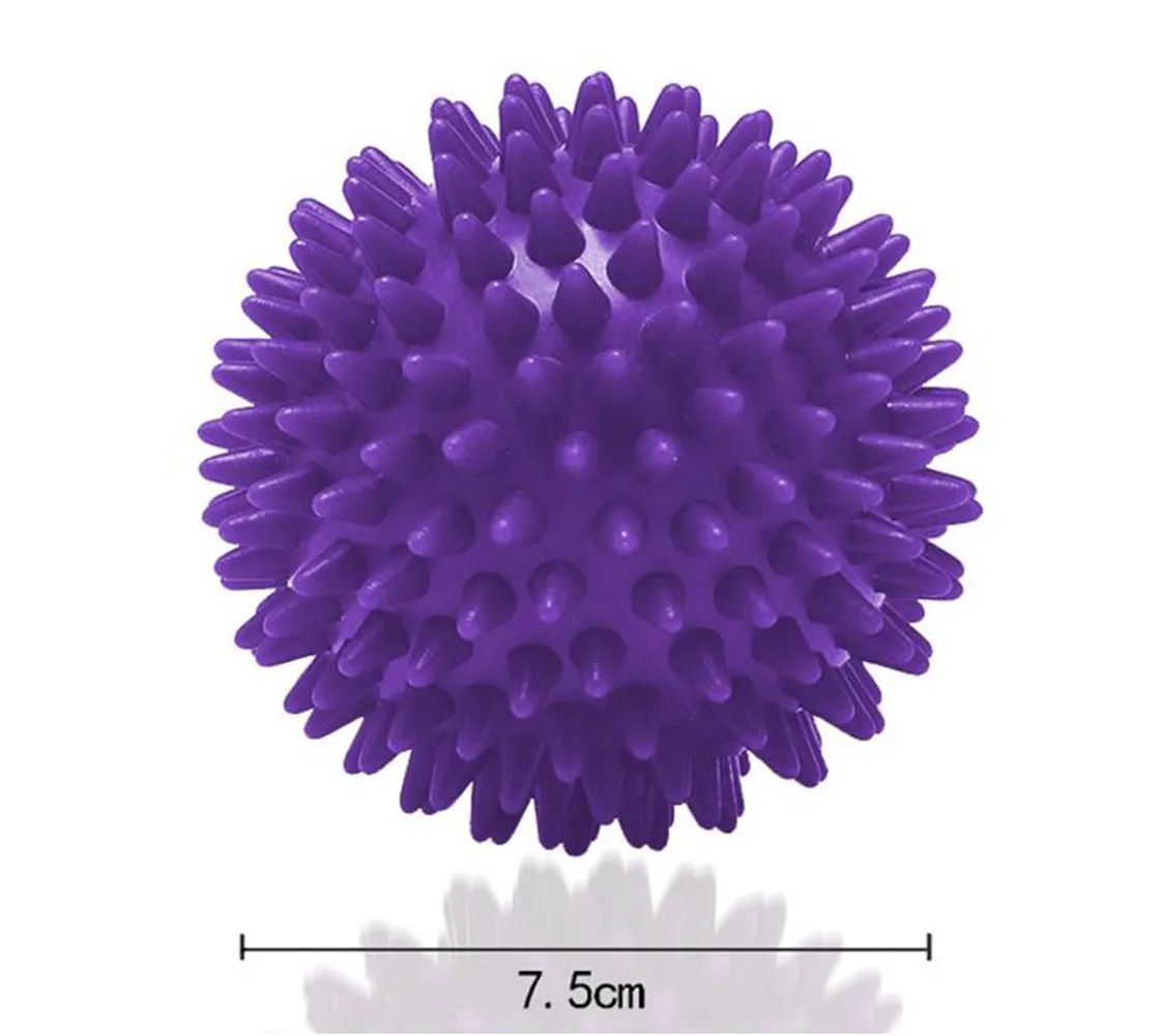 Gym Workout Spiky Stress Reflexology Tension Yoga Ball Spikey Therapy Massage 2
