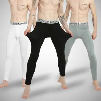 

Men Thermal Underwear Warm Long Johns Leggings Baselayer Underwear Bottoms Winter Spring Sportswear Male Thermal Tights