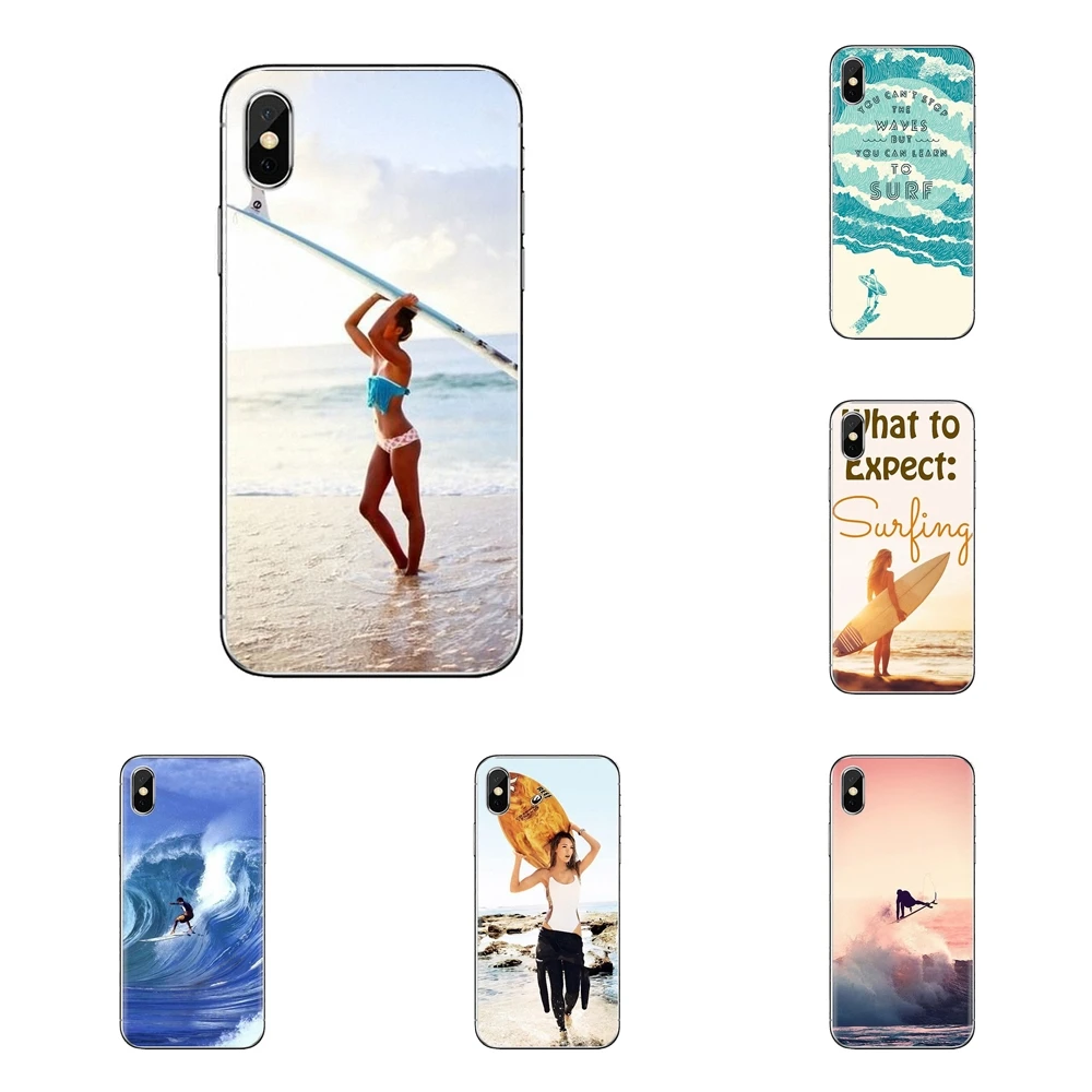 Для Xiao mi 6 A1 Max x 2 5X 6X Red Note 5 5A 4X 4A A4 4 3 Plus Pro учитесь серфингу любовь как девушки Цитата