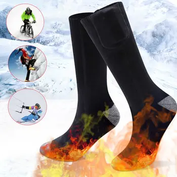 

Electric Socks 2200m Charging Thermostat Lithium Battery Heating Socks Can Be Washed And Warm Unisex