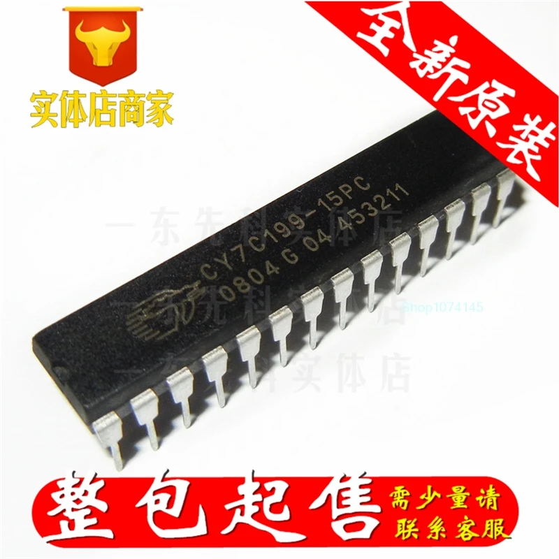 10 шт./лот CY7C199-35PC DIP/