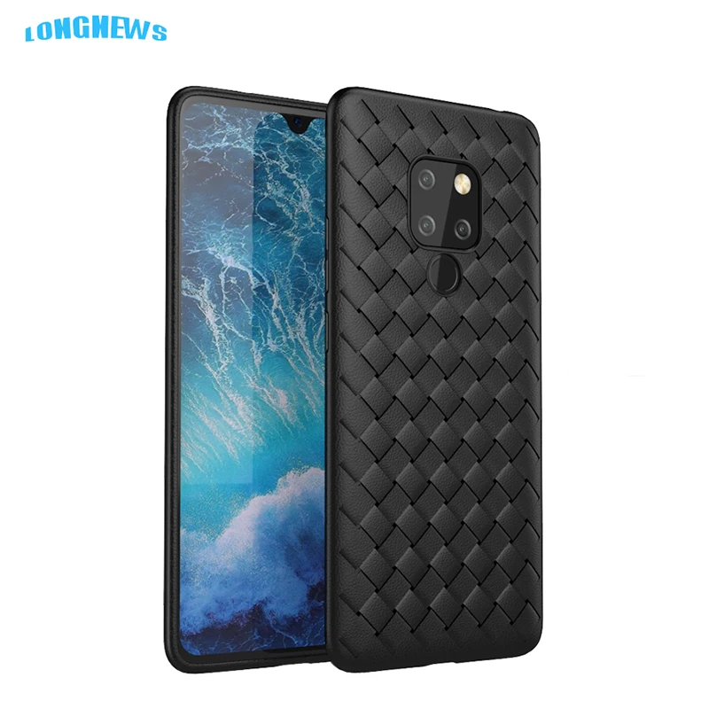 

Fashion new Cell Phone Case For Samsung Galaxy S8 S9 S10 Lite S10 Plus S10E Note 8 9 10 pro Duos TPU Weave Back Cover