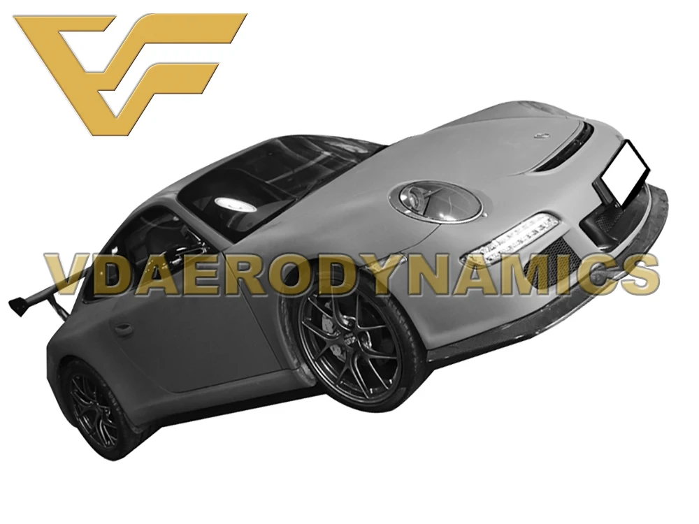 Подходит для 04-11 997 997,1 997,2 Porsche 911 Carrera S 4 4S GTS VAD-GT3 полный комплект кузова передний бампер задний бампер боковые юбки