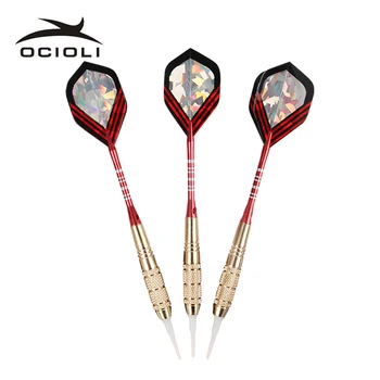 

3PCS New Safety Soft Head Darts Red and black V-shaped white Head Darts Indoor Recreation Nice Flight Harrow Point Wing Needle