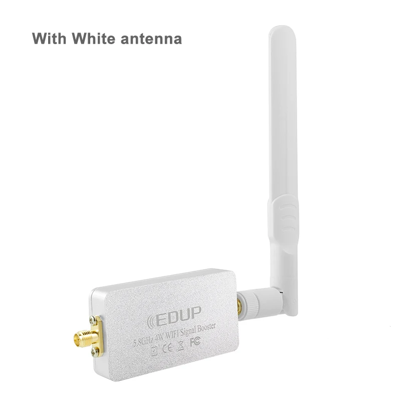 cheap wifi amplifier EDUP 4W Wifi Amplifier 5.8GHz Wireless Signal Booster Wifi Amplifier Router Detachable Antenna Range Extend Wireless Adapter wifi router for home Wireless Routers