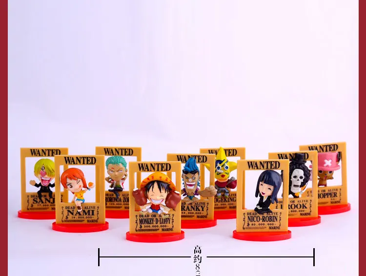 Mifen Craft one piece Garage Kit Cute 9-order one piece Garage Kit Luffy Sauron Sanji смешанная партия