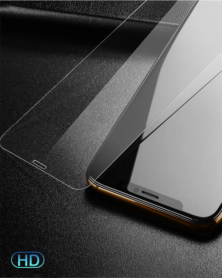 2шт 15H Защитное стекло для iPhone X XS 6 6S 7 8 plus Защитное стекло для экрана iPhone X XS MAX XR 6 6S 7 8 Защита экрана