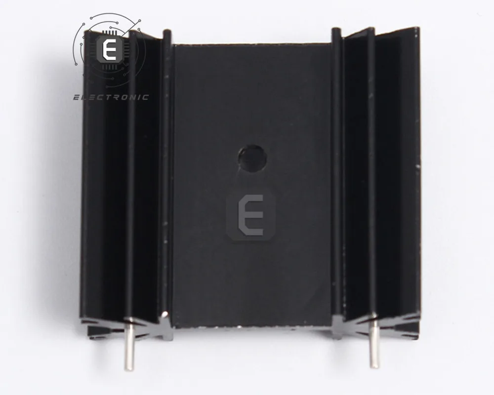 5PCS/Lot Transistor IC Heat Sink For TO-220 Aluminum 34*12*30MM Radiator Cooling Tape For High Power LED Amplifier